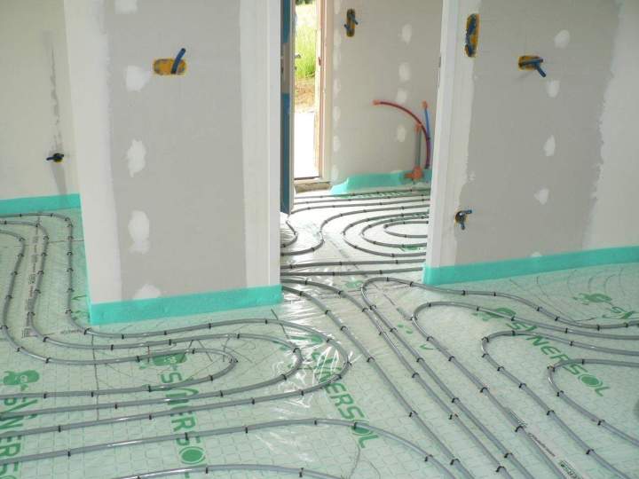 Installation chauffage sol hydraulique Sarlat-la-Canéda