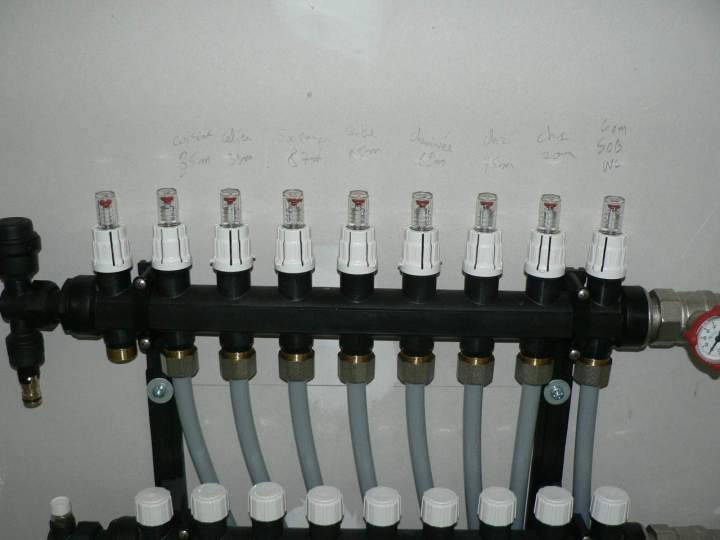 Chauffage sol eau chaude Sarlat-la-Canéda