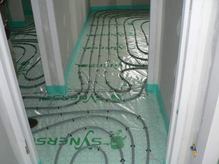 Installation plancher chauffant hydraulique Sarlat-la-Canéda