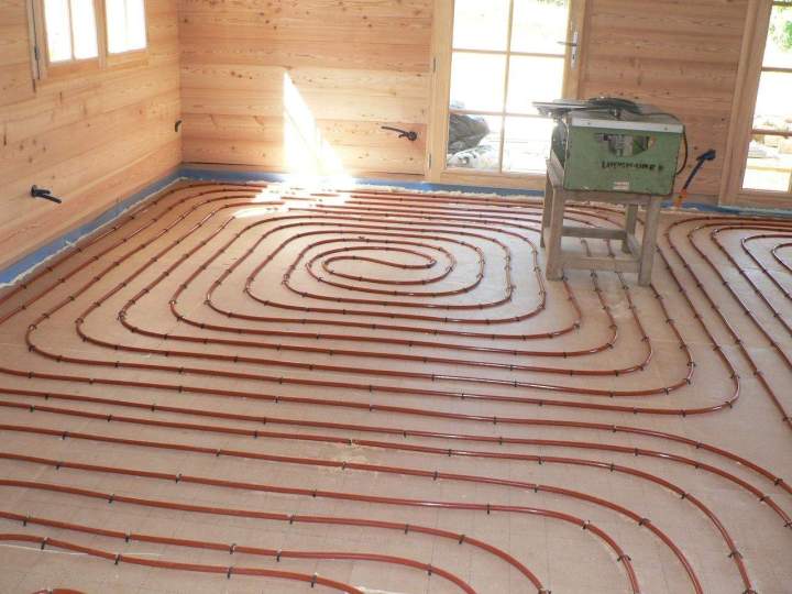 Pose chauffage au sol Sarlat-la-Canéda