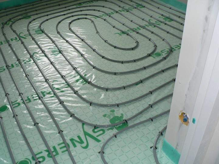 Installation plancher chauffant maison Sarlat-la-Canéda