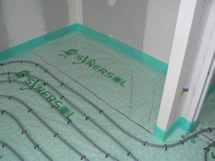 Pose plancher chauffant eau chaude Sarlat-la-Canéda