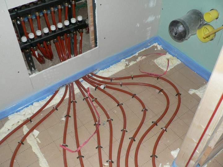 Installation plancher chauffant neuf Sarlat-la-Canéda